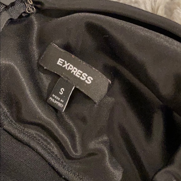 🖤EXPRESS BLACK BODY CON DRESS🖤 - Picture 3 of 6